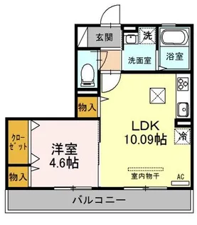 サン アイランド【1階】の間取り