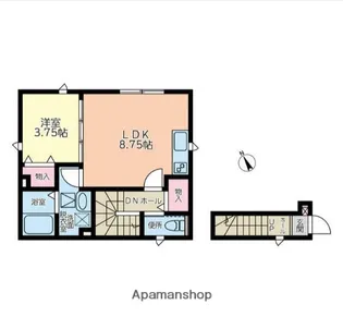 パルモア東大宮【2階】の間取り