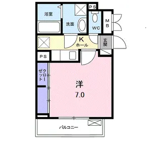 ピエール ブランシュⅡ【2階】の間取り