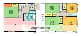 埼玉県さいたま市見沼区春岡3丁目【一戸建】の間取り