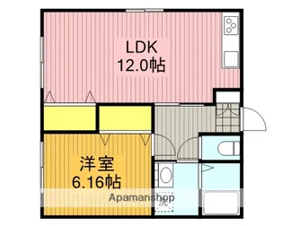 EAST2【1階】の間取り
