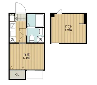 ラ・ルーチェ大和田【101号室号室】の間取り