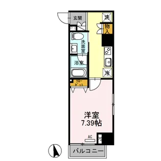 SINCERE東大宮(サンセールヒガシオオミヤ)【2階】の間取り