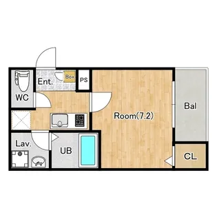 ジーメゾン見沼大和田アゼリア【303号室】の間取り