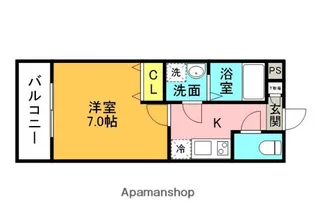 ジーメゾン大宮吉野町【2階】の間取り