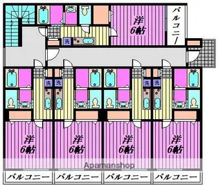 1Kの間取り画像