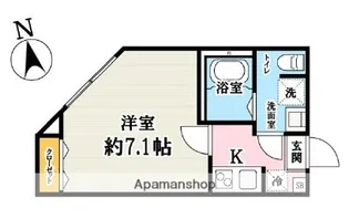 埼玉県さいたま市岩槻区東岩槻2丁目【アパート】の間取り