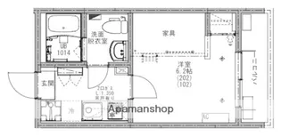 埼玉県さいたま市見沼区大和田町2丁目【アパート】の間取り
