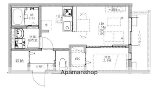 埼玉県さいたま市見沼区大和田町2丁目【アパート】の間取り