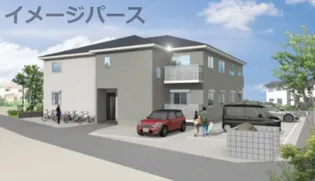 (仮称)原町共同住宅【2階】の外観