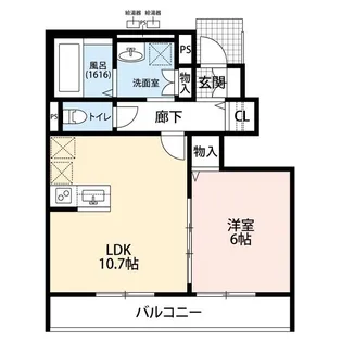 MEMORY COURT【1階】の間取り