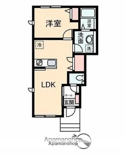 GRACE TERRACE【101号室】の間取り