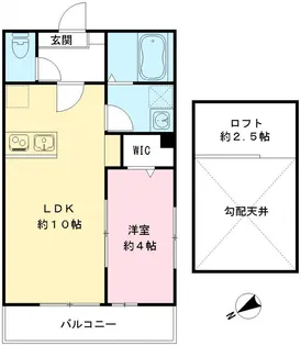 ステラフィオーレ【201号室号室】の間取り