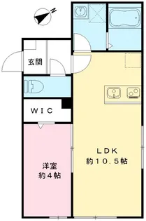 ステラフィオーレ【104号室号室】の間取り