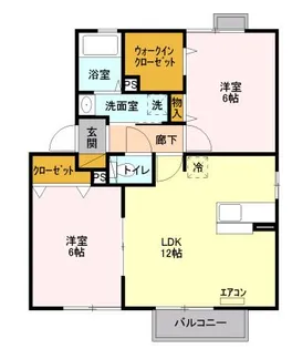 エレガンテ C【1階】の間取り