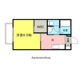 リフレスコ【102号室】の間取り