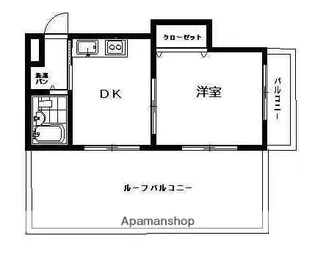ヴェルディーノ【305号室】の間取り