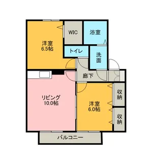 ヴェルデ・パティオ B【1階】の間取り