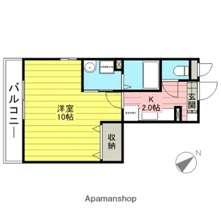 I.ヴィレッジ堀崎【1階】の間取り