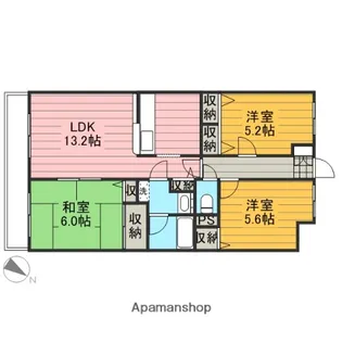 ベリエ本郷【2階】の間取り