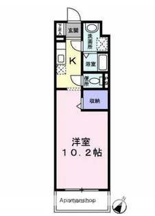 ピーノパラッツォ16【2階】の間取り