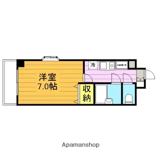 SUNCITYゆずり葉【214号室】の間取り
