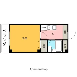 ガーデンコート盆栽【3階】の間取り
