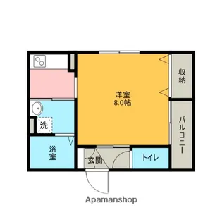 ステラコート【1階】の間取り