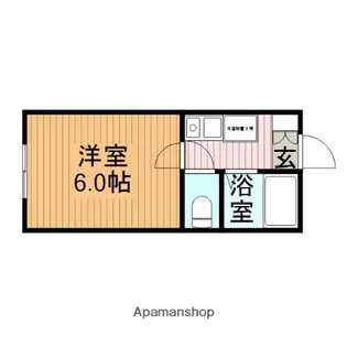 クレスト大宮Ⅰ【102号室】の間取り