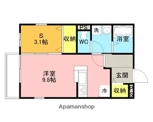 ロイヤルエム【2階】の間取り