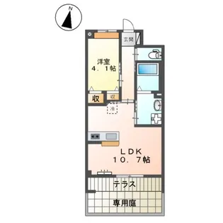 グランルミエール【1階】の間取り