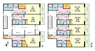 SBメゾン岩槻本町【3階】の間取り