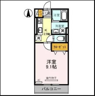 ルミナス ハイム【3階】の間取り