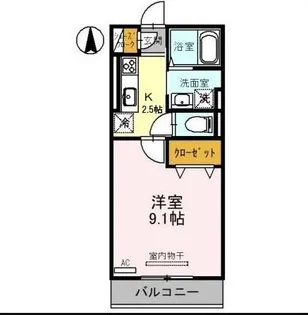 ルミナス ハイム【2階】の間取り