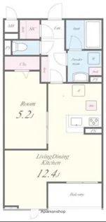 FLORET.Y【2階】の間取り