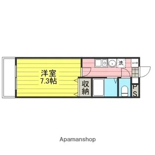 VOLSTADT大宮公園【3階】の間取り