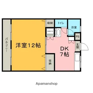 東武大和田サンライトマンション【3階】の間取り