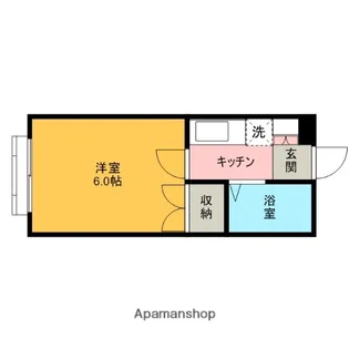 クレスト大宮Ⅰ【202号室】の間取り