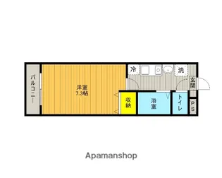 ラフィーネOJIMA【2階】の間取り