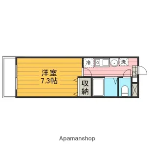 ラフィーネOJIMA【3階】の間取り