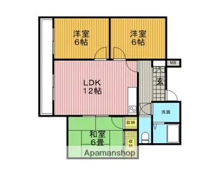 パークレジデンスK【2階】の間取り