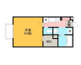 ハピネス【1階】の間取り