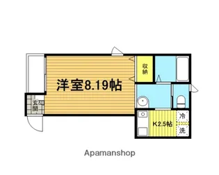 M−FLAT【202号室】の間取り