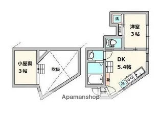 ルポルテ【2階】の間取り