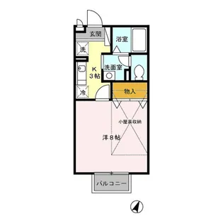 リヴェール【2階】の間取り