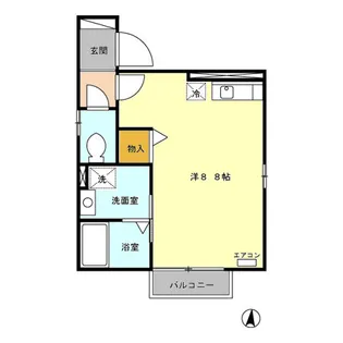 アコール【1階】の間取り