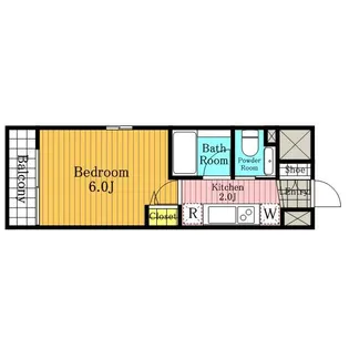ベルファース大宮【2階】の間取り