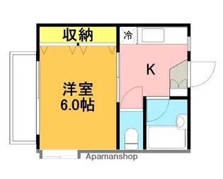 ドミール・有阪【2階】の間取り