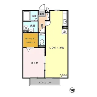 コートクレアール【2階】の間取り