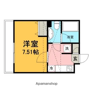 プレラッセ【1階】の間取り